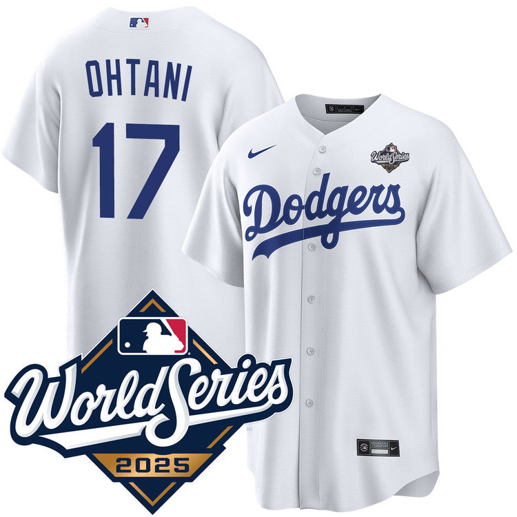 Shohei Ohtani Los Angeles Dodgers Home 2025 World Series Jersey - White