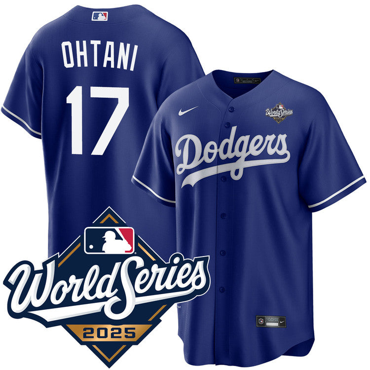Shohei Ohtani Los Angeles Dodgers Royal 2025 Alternate World Series Jersey - Royal