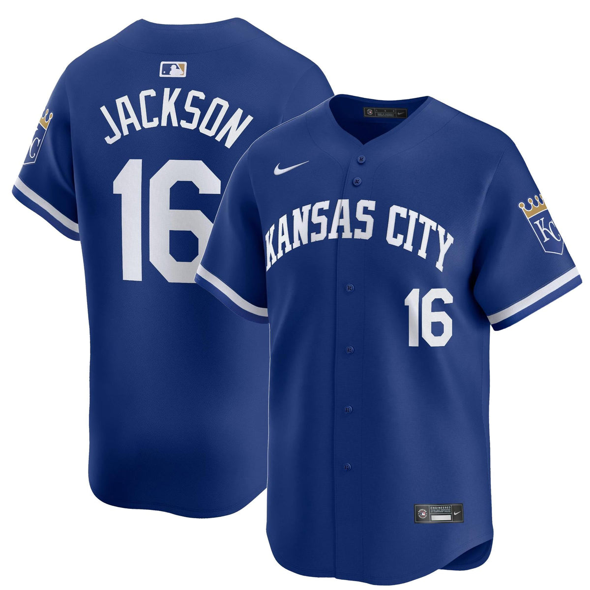 Bo Jackson Kansas City Royals Alternate Jersey - Royal Blue