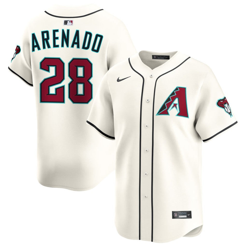 Nolan Arenado Arizona Diamondbacks Home Jersey – Cream