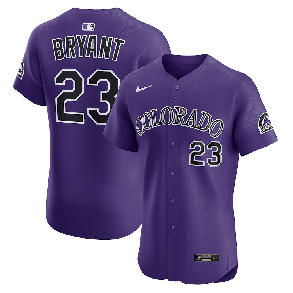 Kris Bryant Colorado Rockies Alternate Jersey - Purple