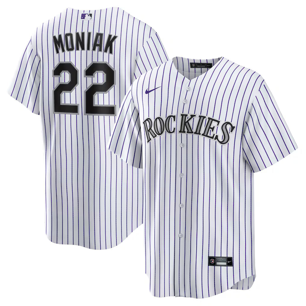 Mickey Moniak Colorado Rockies Home Jersey - White