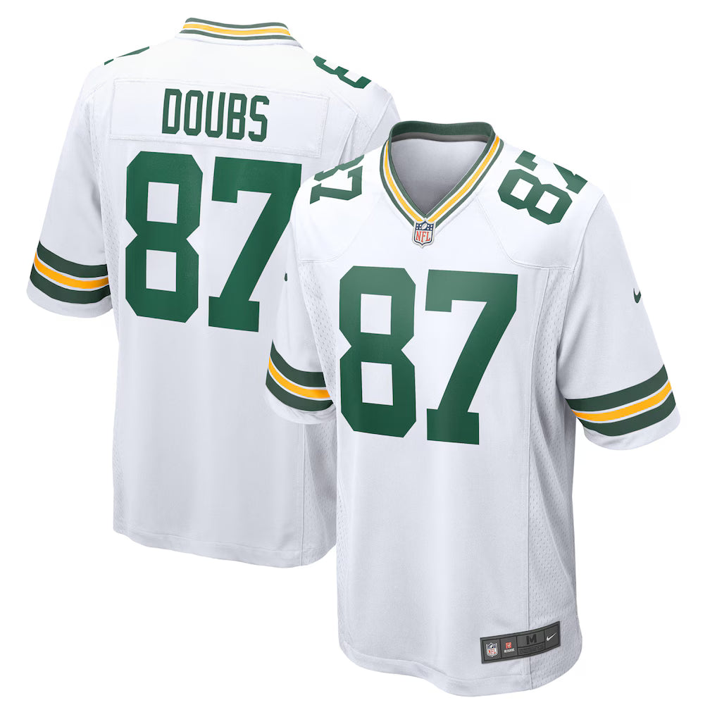 Romeo Doubs Green Bay Packers Jersey - White