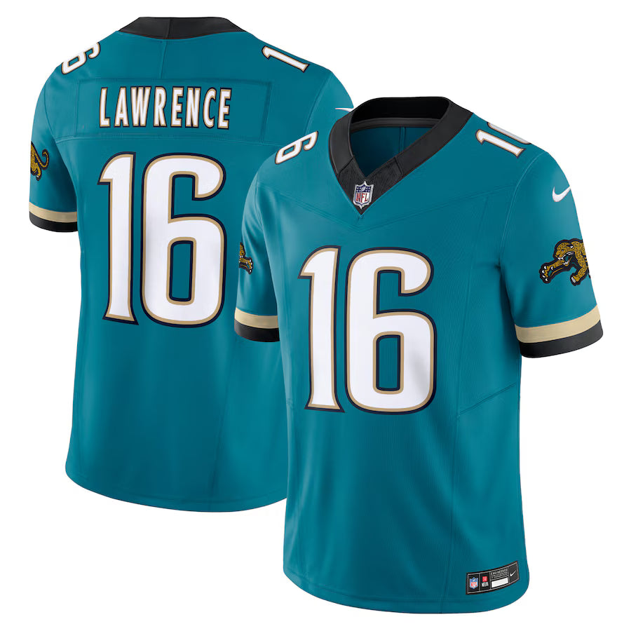 Trevor Lawrence Jacksonville Jaguars Prowler Throwback Jersey - Teal