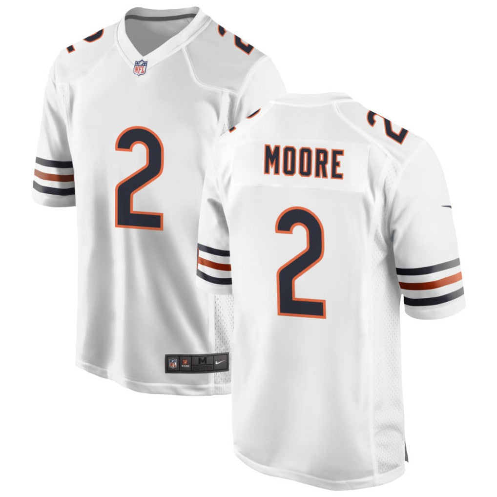 DJ Moore Chicago Bears Jersey - White