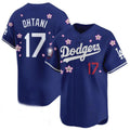 Shohei Ohtani Los Angeles Dodgers Home Cherry Blossom Jersey - Royal