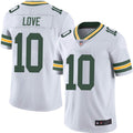 Jordan Love Green Bay Packers Jersey - White
