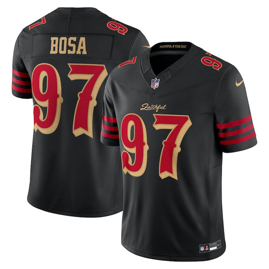 Nick Bosa San Francisco 49ers 2025 Rivalries Collection Jersey - Black