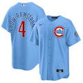 Pete Crow-Armstrong Chicago Cubs Blues Alternate Jersey - Light Blue