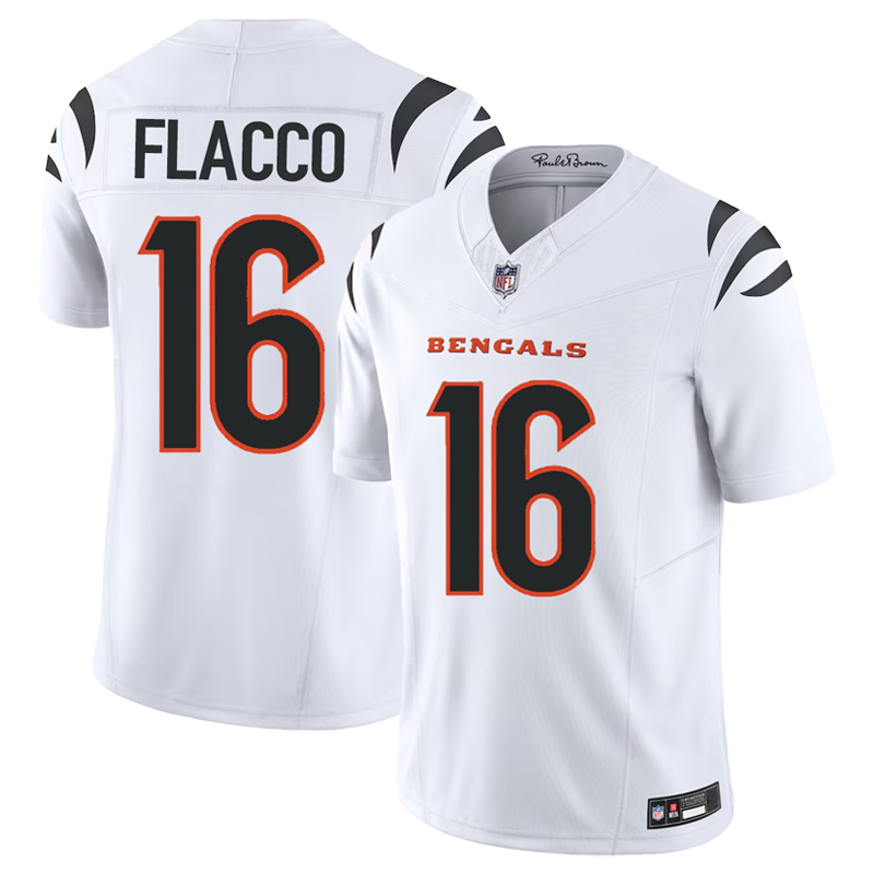 Joe Flacco Cincinnati Bengals Jersey - White