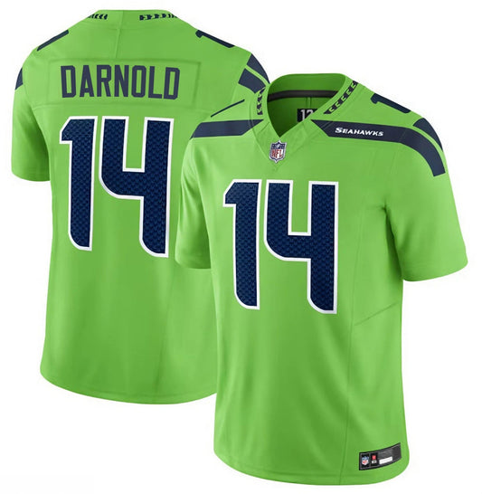 Sam Darnold Seattle Seahawks Alternate Jersey - Neon Green