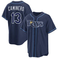 Junior Caminero Tampa Bay Rays Jersey - Navy
