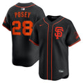 Buster Posey San Francisco Giants Alternate Limited Jersey - Black