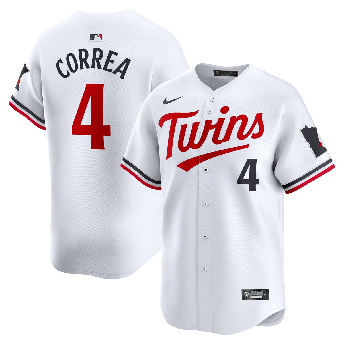 Carlos Correa Minnesota Twins Home Jersey - White