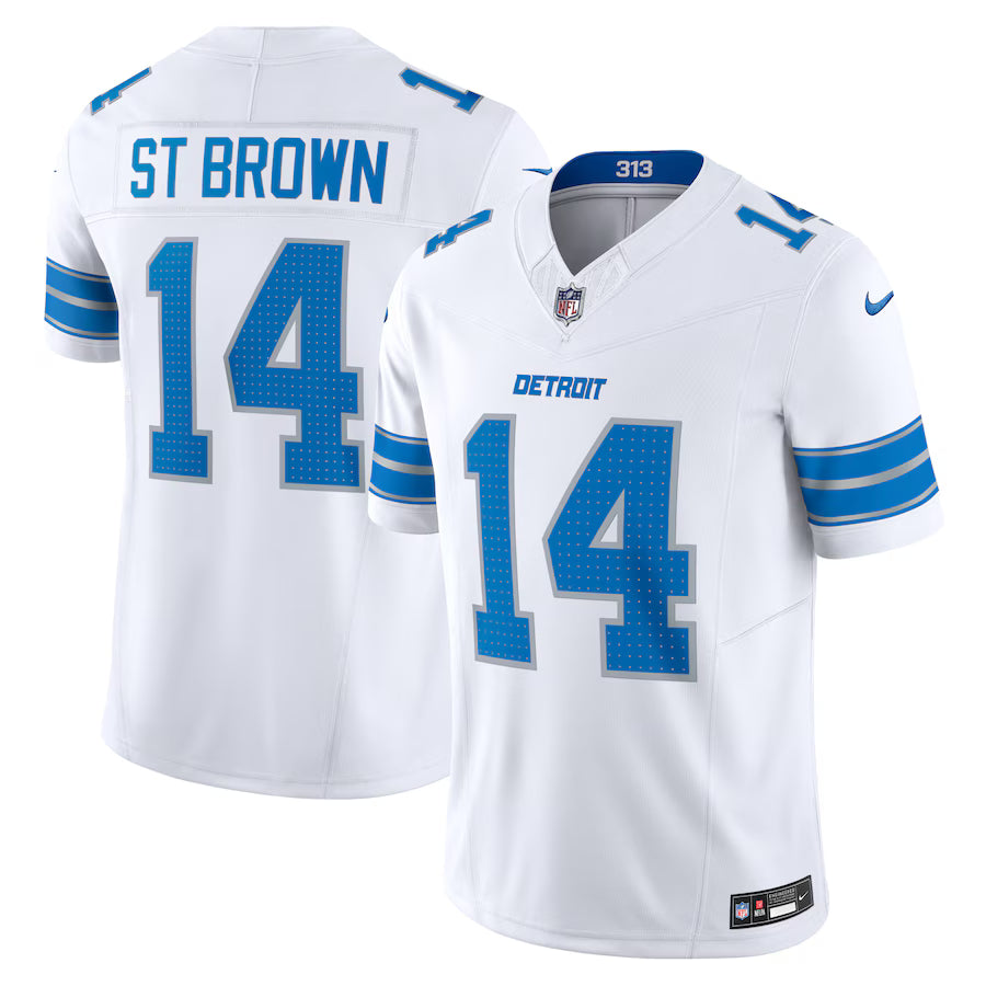 Amon-Ra St. Brown Detroit Lions Jersey - White