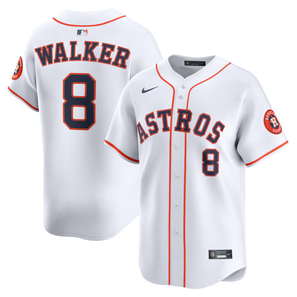 Christian Walker Houston Astros Home Jersey - White