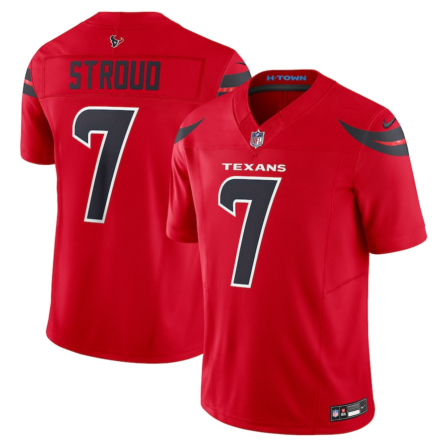 CJ Stroud Houston Texans Alternate Jersey - Red
