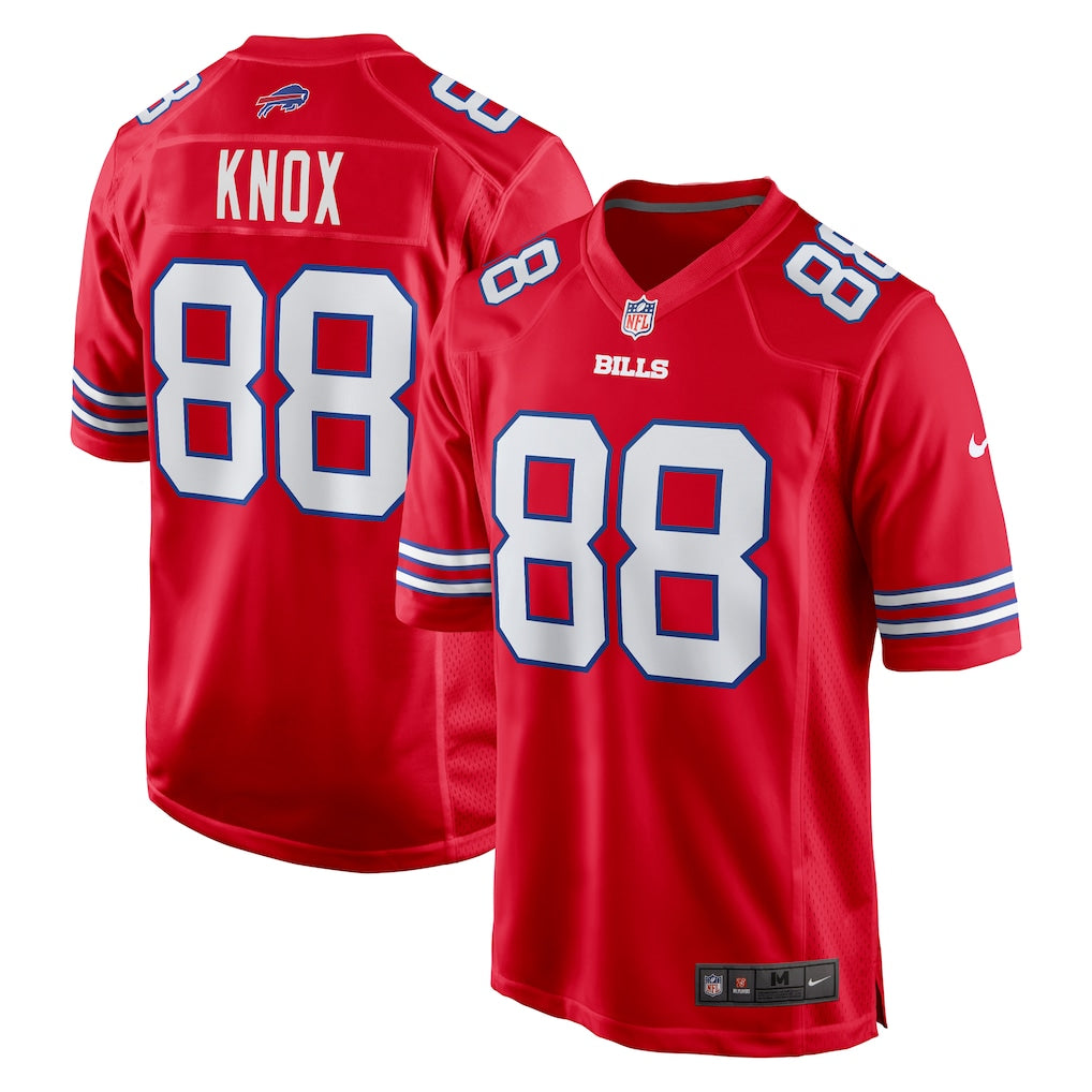 Dawson Knox Buffalo Bills Alternate Jersey - Red