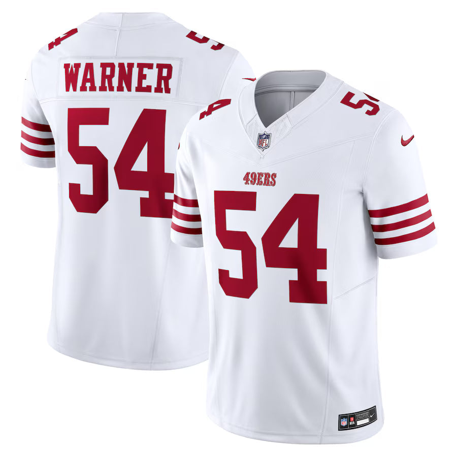 Fred Warner San Francisco 49ers Jersey - White