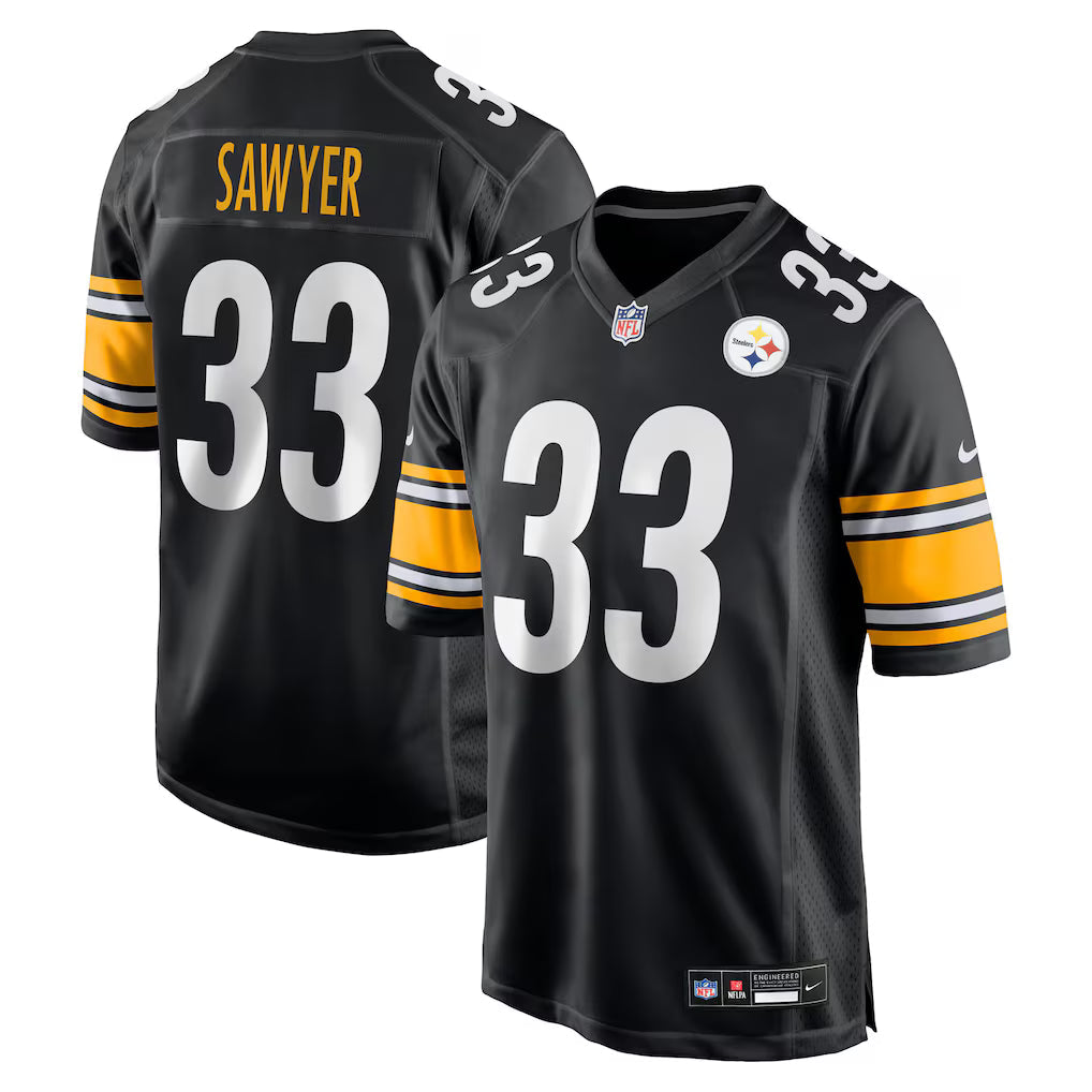 Jack Sawyer Pittsburgh Steelers Jersey - Black