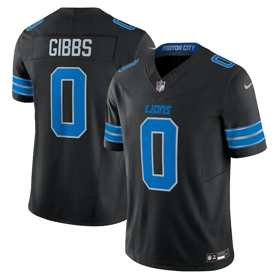 Jahmyr Gibbs Detroit Lions Alternate Jersey - Black