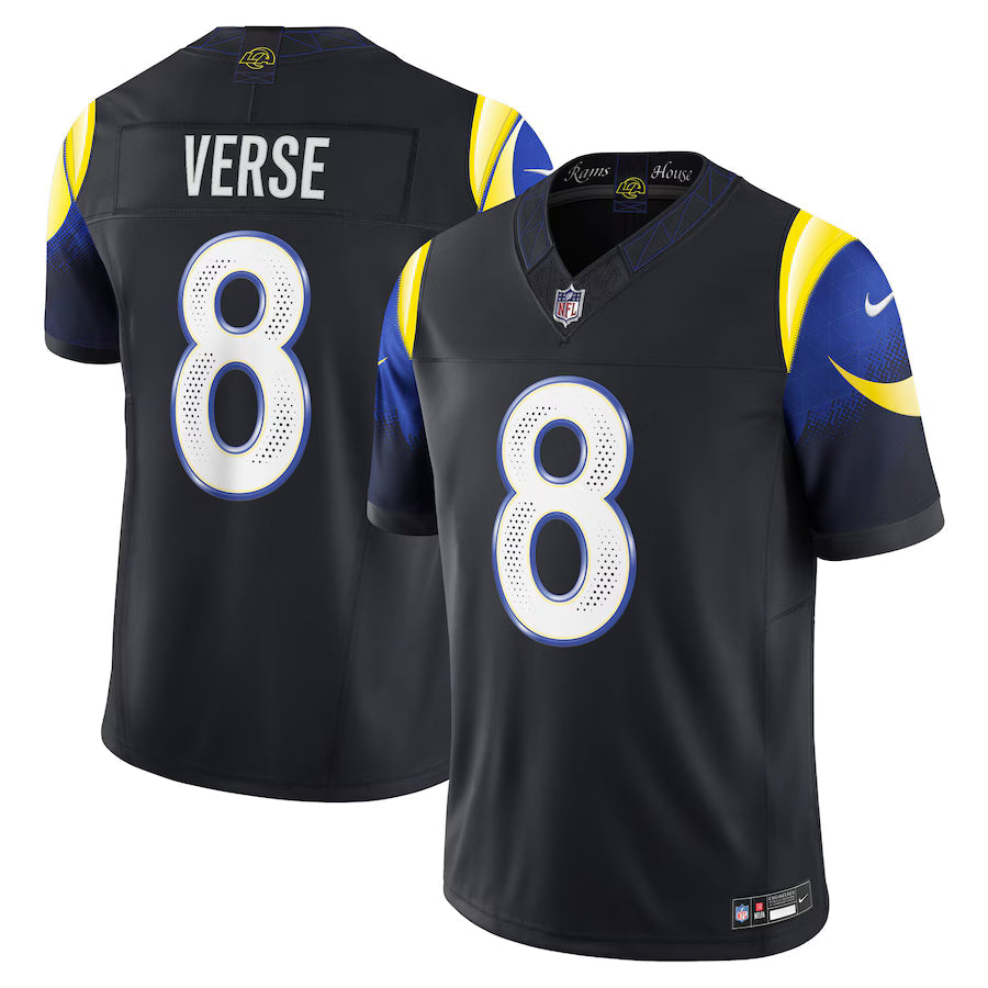 Jared Verse Los Angeles Rams 2025 Rivalries Collection Jersey - Midnight Blue