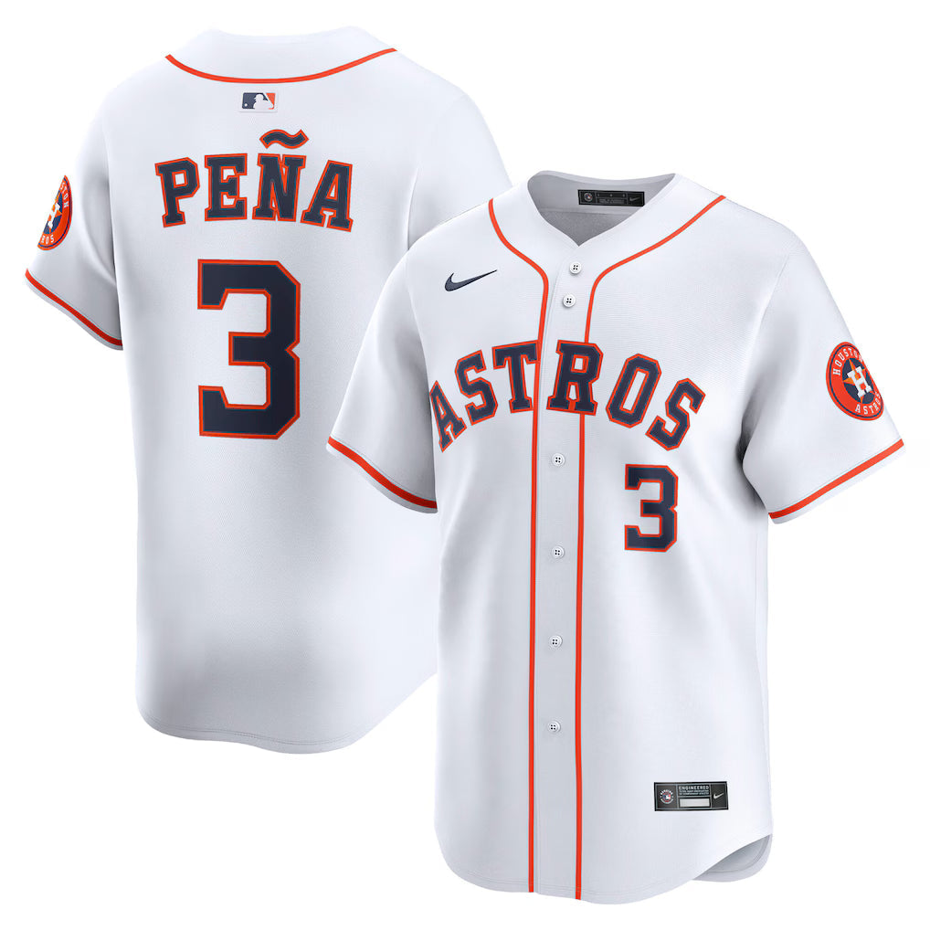 Jeremy Peña Houston Astros Home Jersey - White