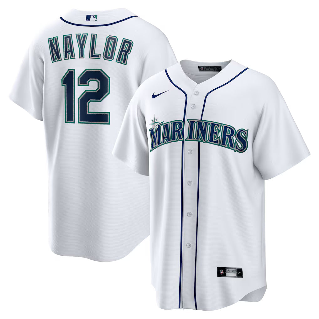 Josh Naylor Seattle Mariners Home Jersey - White
