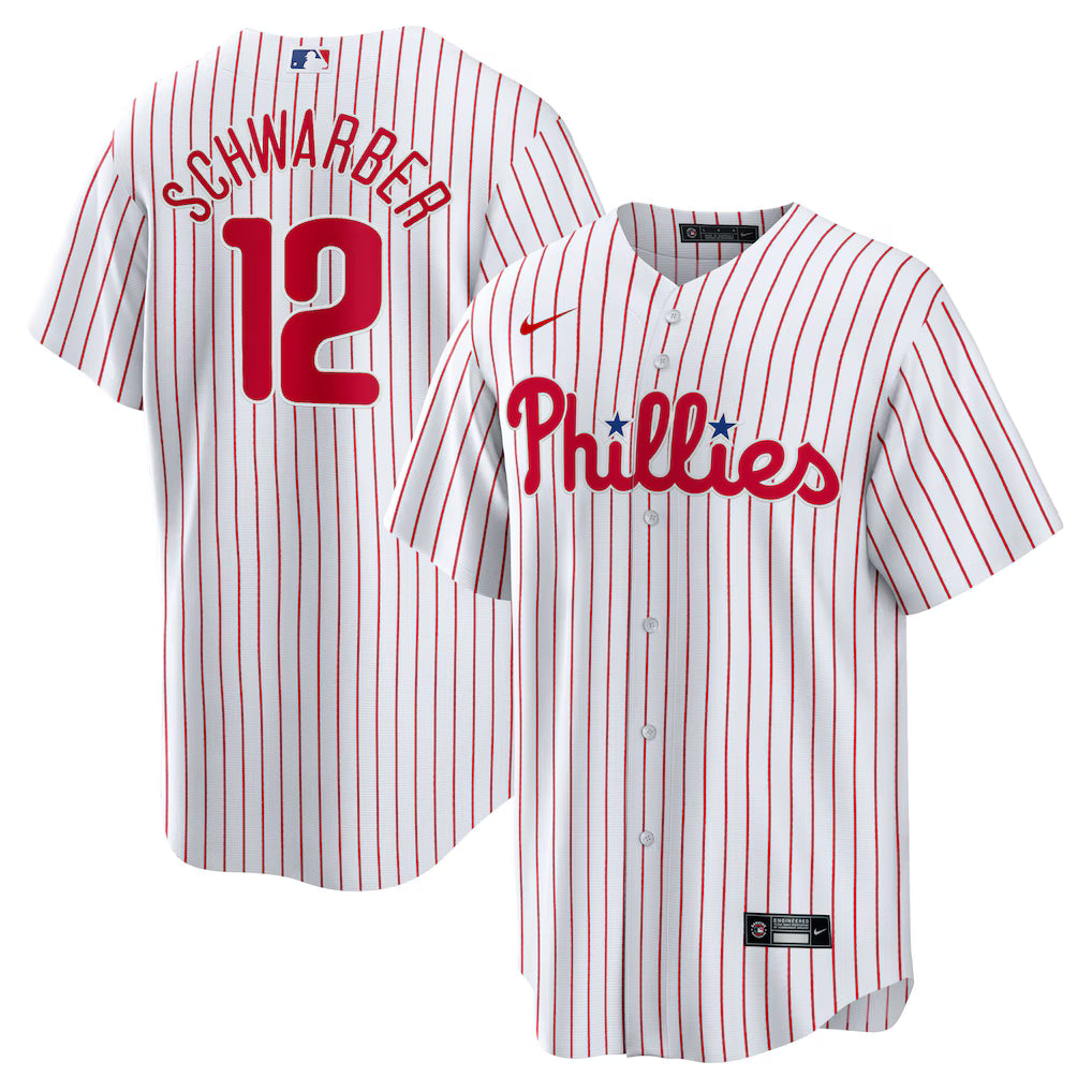 Kyle Schwarber Philadelphia Phillies Jersey - White