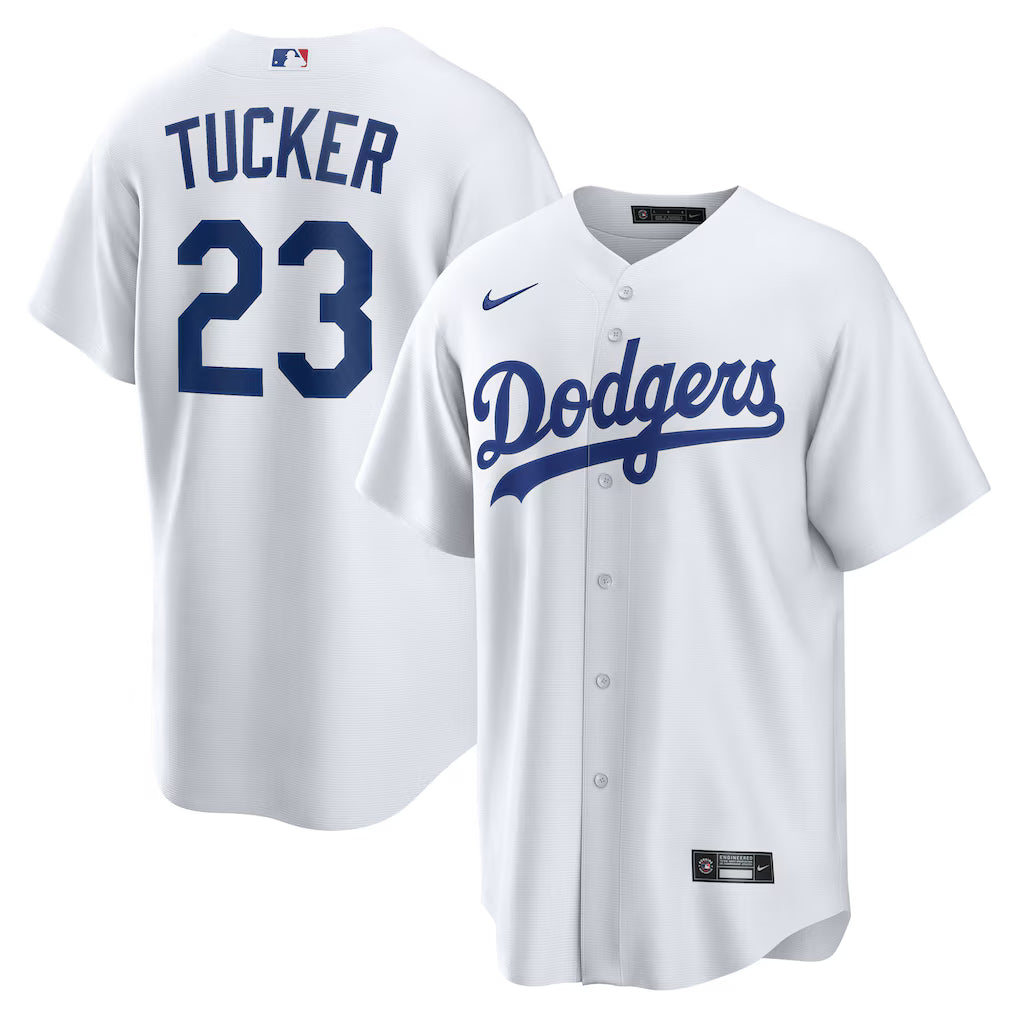 Kyle Tucker Los Angeles Dodgers Home Jersey - White