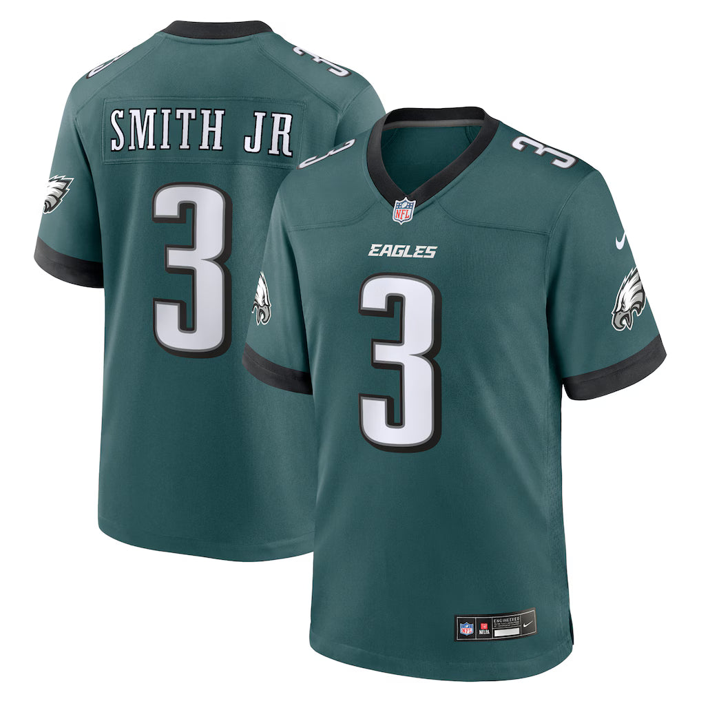 Nolan Smith Philadelphia Eagles Jersey - Midnight Green