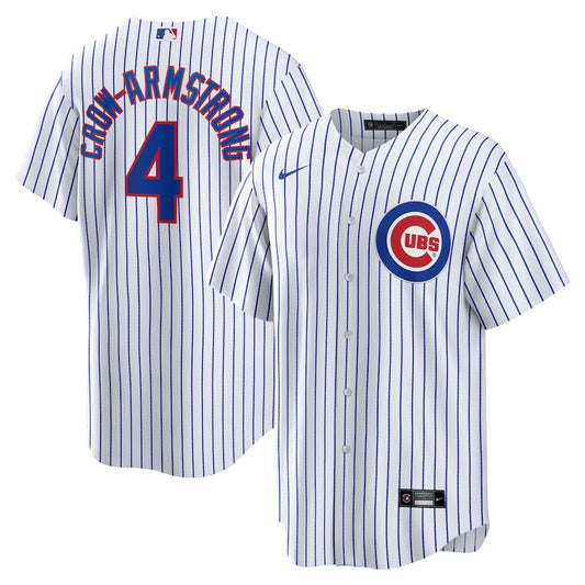 Pete Crow-Armstrong Chicago Cubs Home Jersey - White