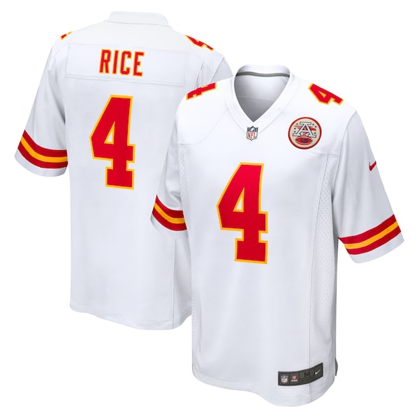 Rashee Rice Kansas City Chiefs Jersey - White