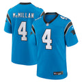 Tetairoa McMillan Carolina Panthers Alternate Jersey - Blue
