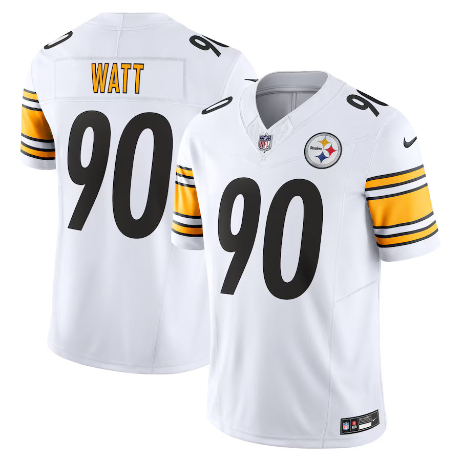 T.J. Watt Pittsburgh Steelers Jersey - White
