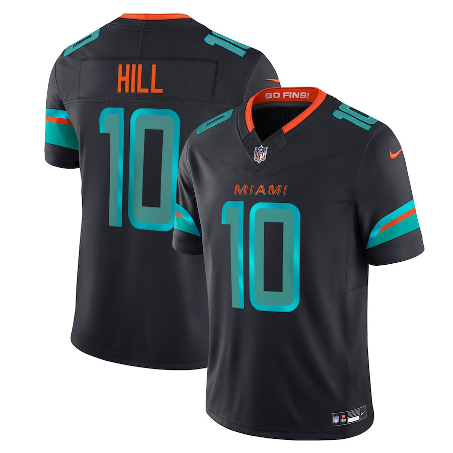 Tyreek Hill Miami Dolphins 2025 Rivalries Collection Jersey - Pitch Blue