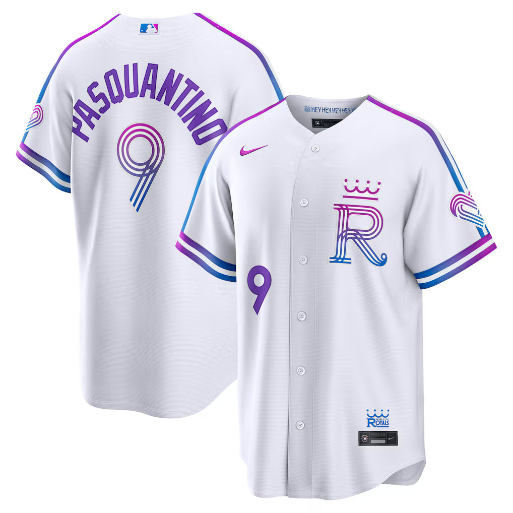 Vinnie Pasquantino Kansas City Royals 2026 City Connect Stadium Jersey - White
