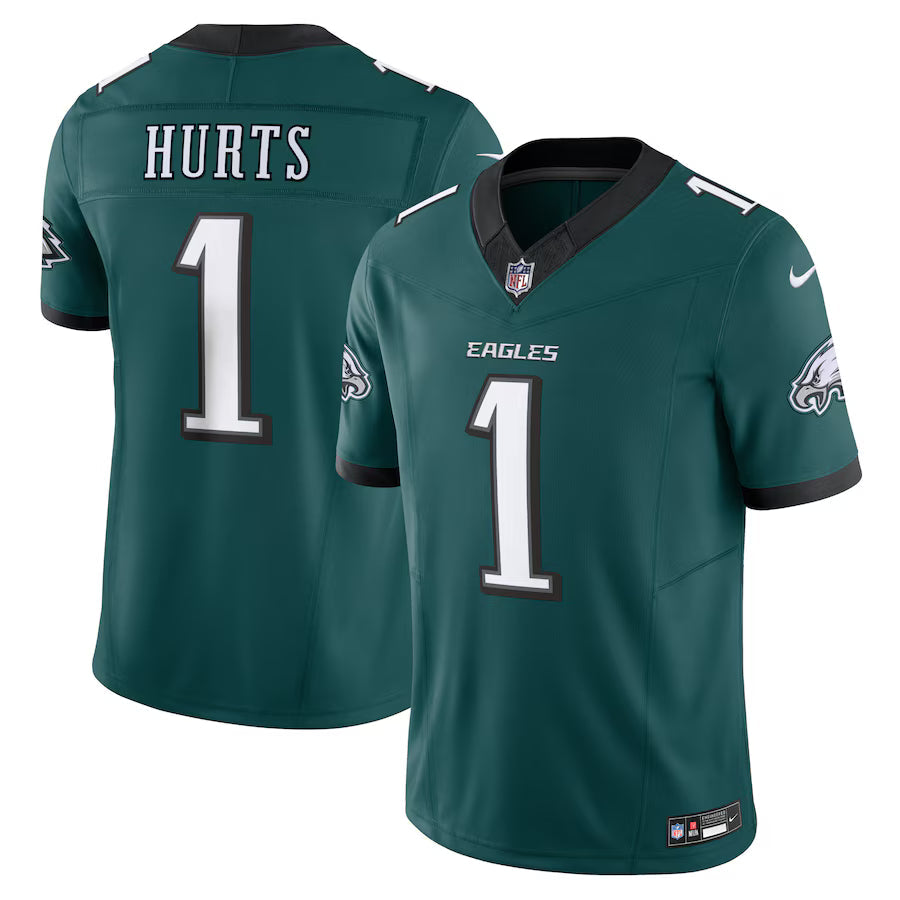 Jalen Hurts Philadelphia Eagles Jersey - Midnight Green