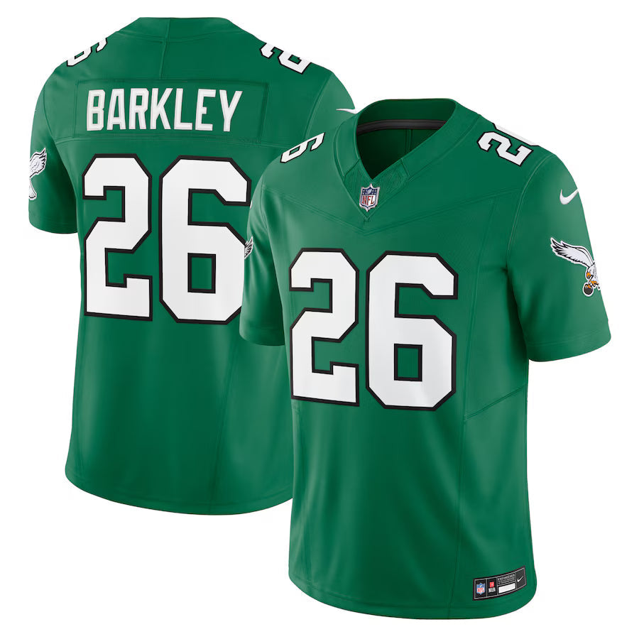 Saquon Barkley Philadelphia Eagles Jersey - Kelly Green