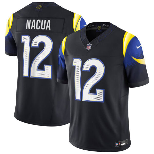 Puka Nacua Los Angeles Rams 2025 Rivalries Collection Jersey - Midnight Blue