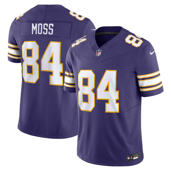 Randy Moss Minnesota Vikings Classic Retired Player Jersey - Purple