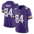 Randy Moss Minnesota Vikings Home Retired Player Jersey - Purple