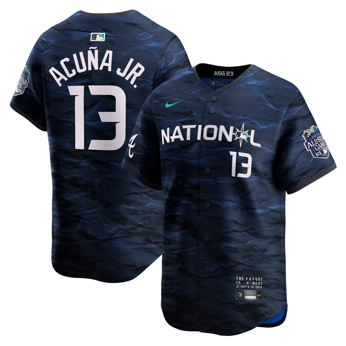 Ronald Acuna Jr Atlanta Braves 2023 All-Star Jersey – Navy